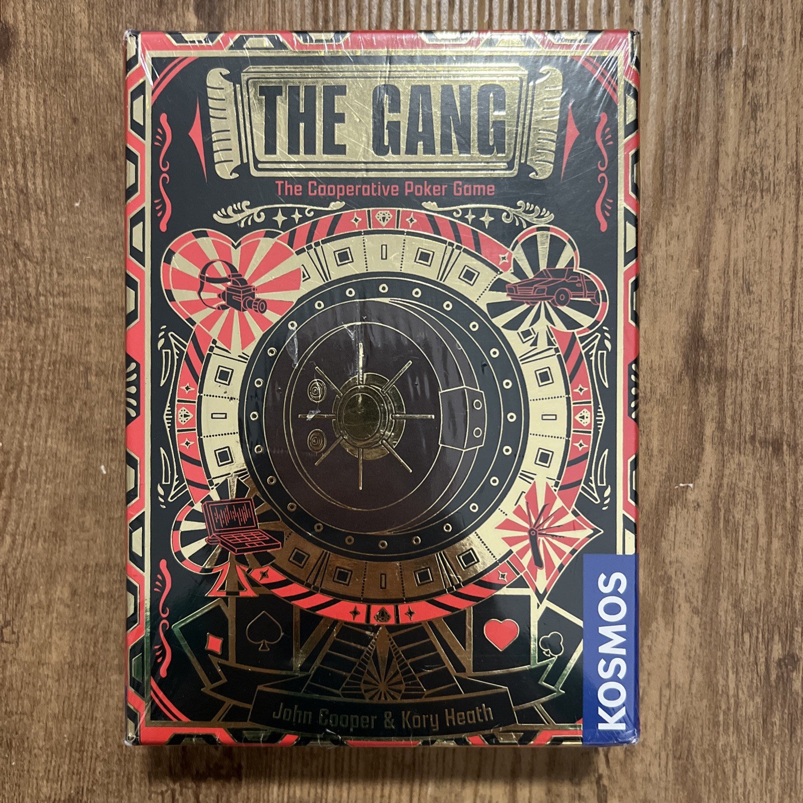 KOSMOS The Gang Cooperative Poker Card Game (3-6 Players, 20 Min) BRAND NEW