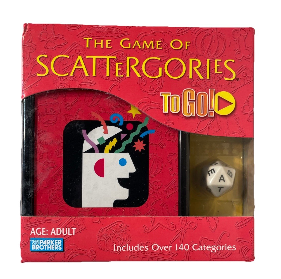 2007 The Game of Scattergories To Go! 140 Categories Parker Brothers NEW SEALED