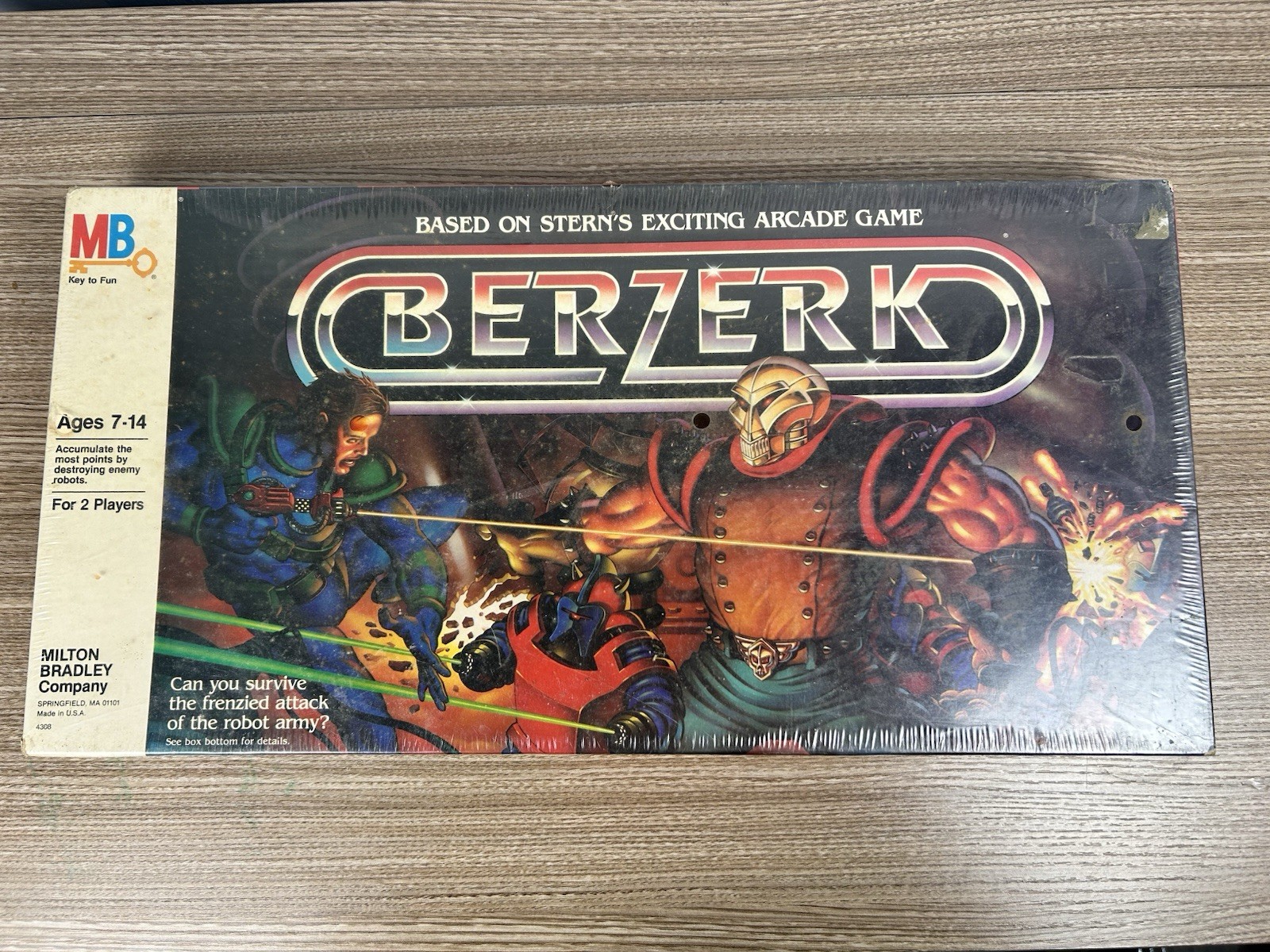 Berzerk Vintage 1983 MB Games Rare New Sealed (See Description And Photos)