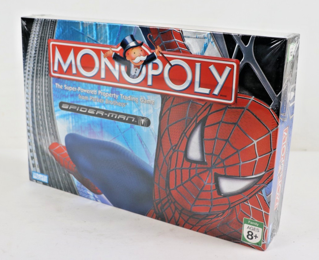 Monopoly Spider-Man 2006 Parker Brothers Marvel New Sealed 8+