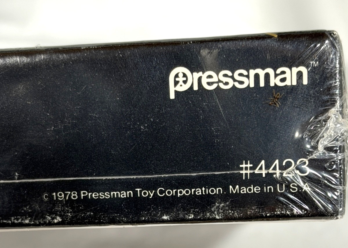 Deluxe Tri-Ominos Vintage 1978 Pressman Game Ivory Tone Crystalline Tiles 4423