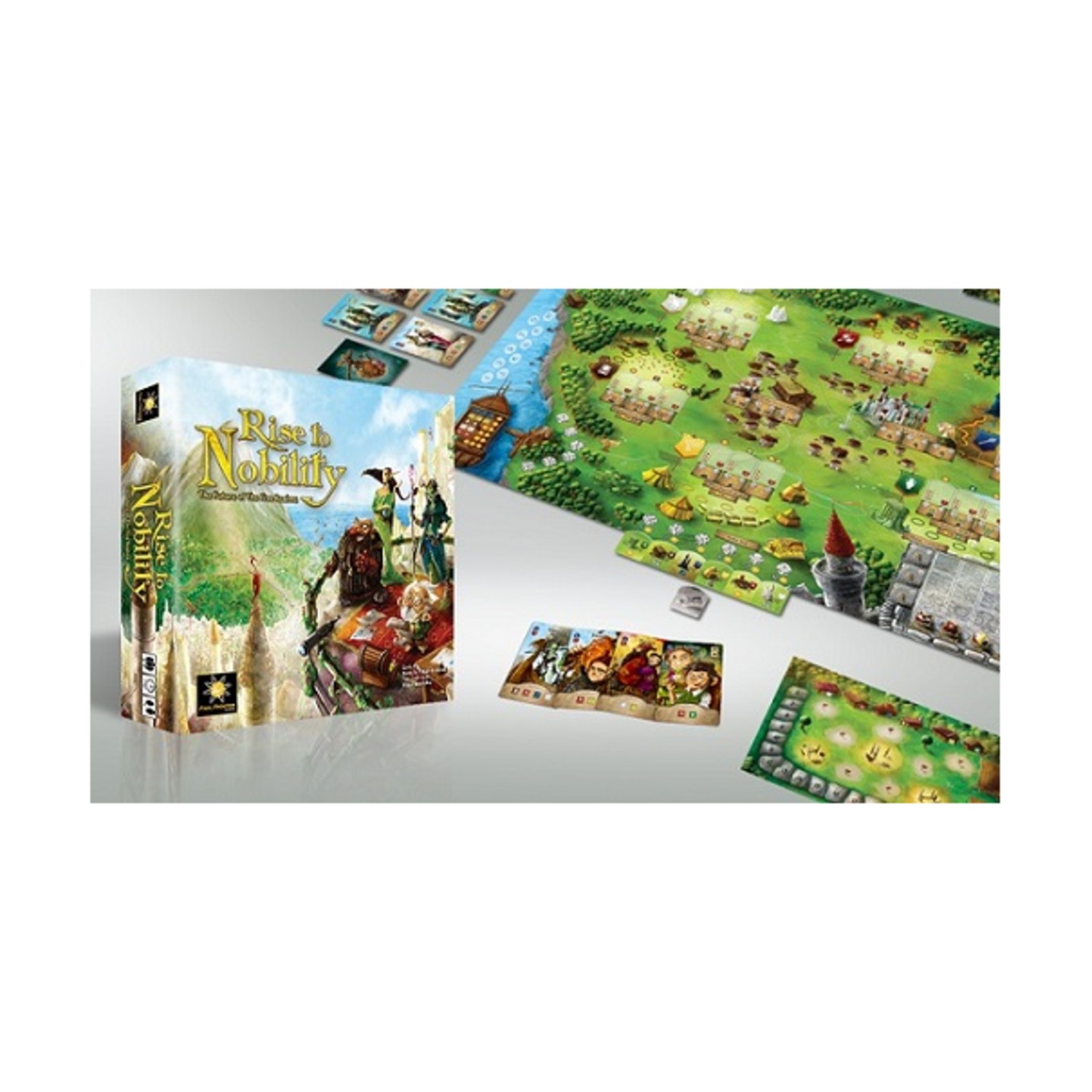 Final Frontier Board Games Rise to Nobility Box EX