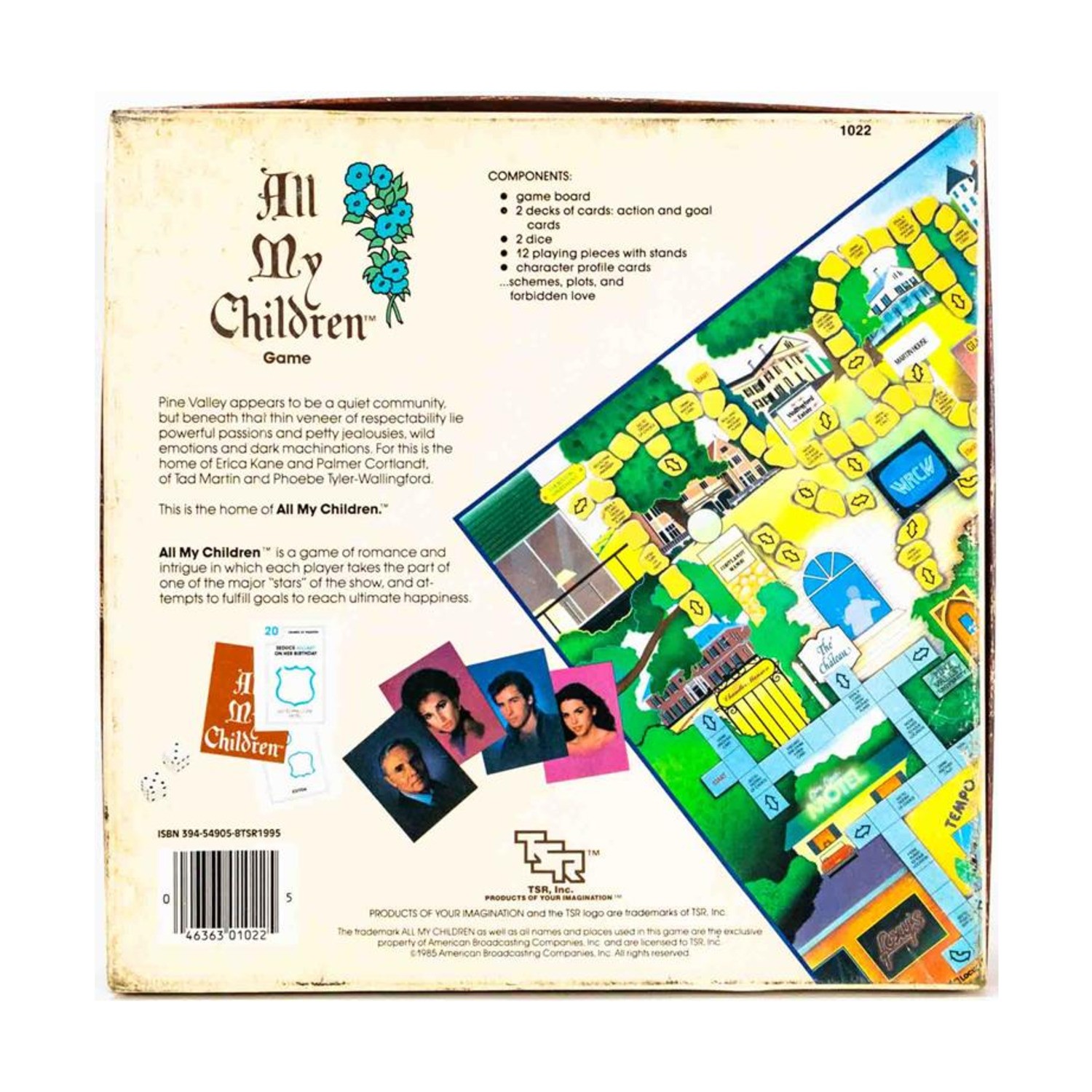 TSR Boardgame All My Children Box VG