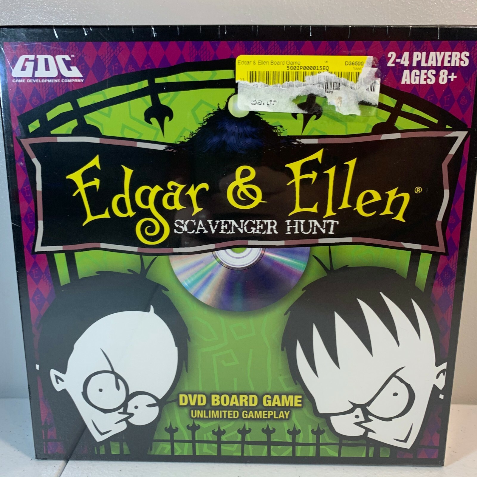 Edgar & Ellen Scavenger Hunt DVD Tabletop Board Game Strategy New and Sealed