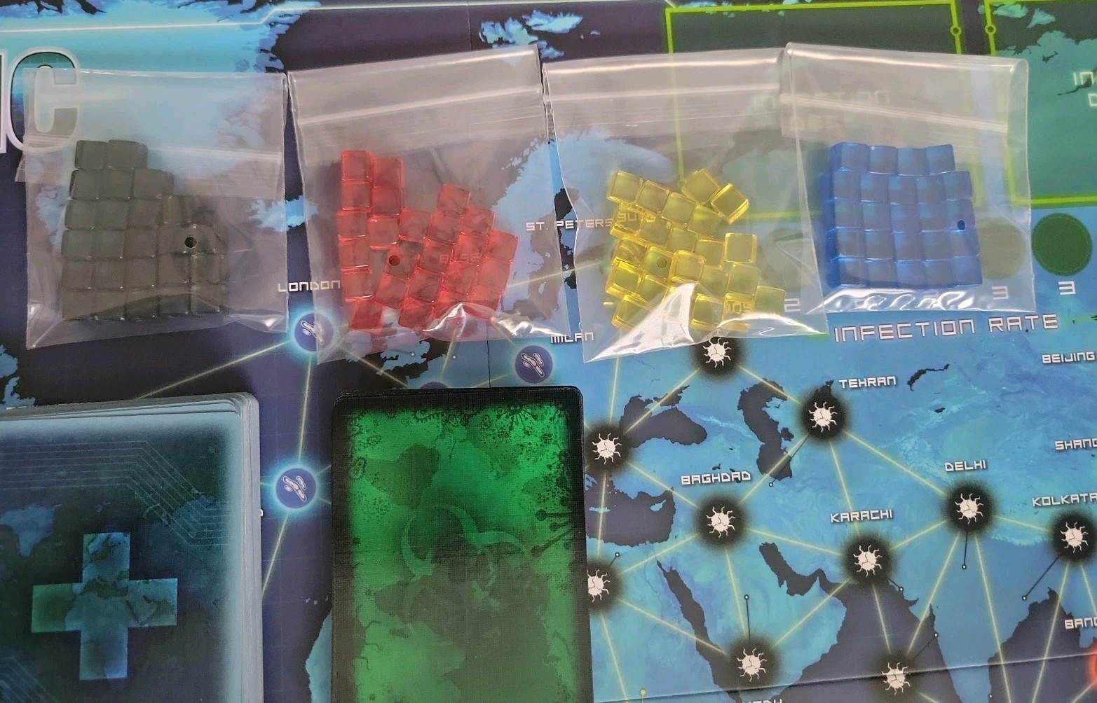 Pandemic Board Strategy Cooperative Game, Complete, Great Condition.