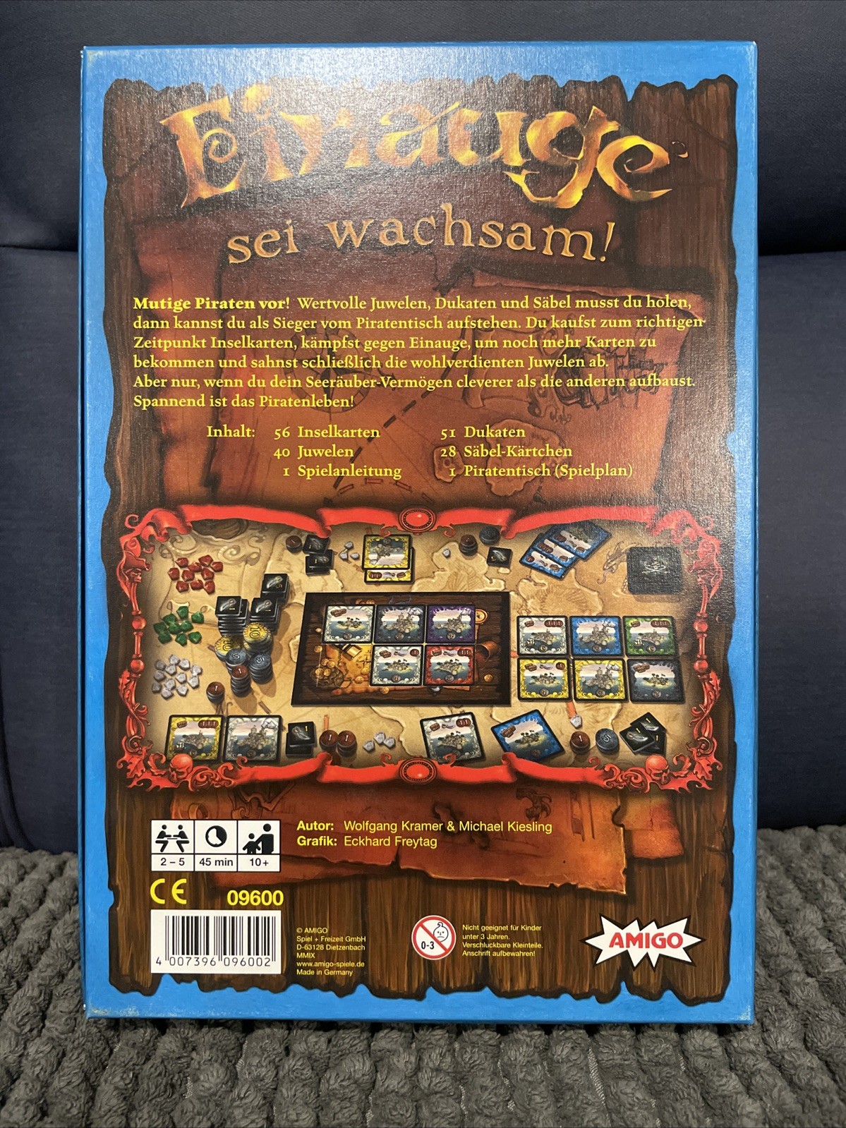 RARE Einauge Sei Wachsam! Amigo Games MINT