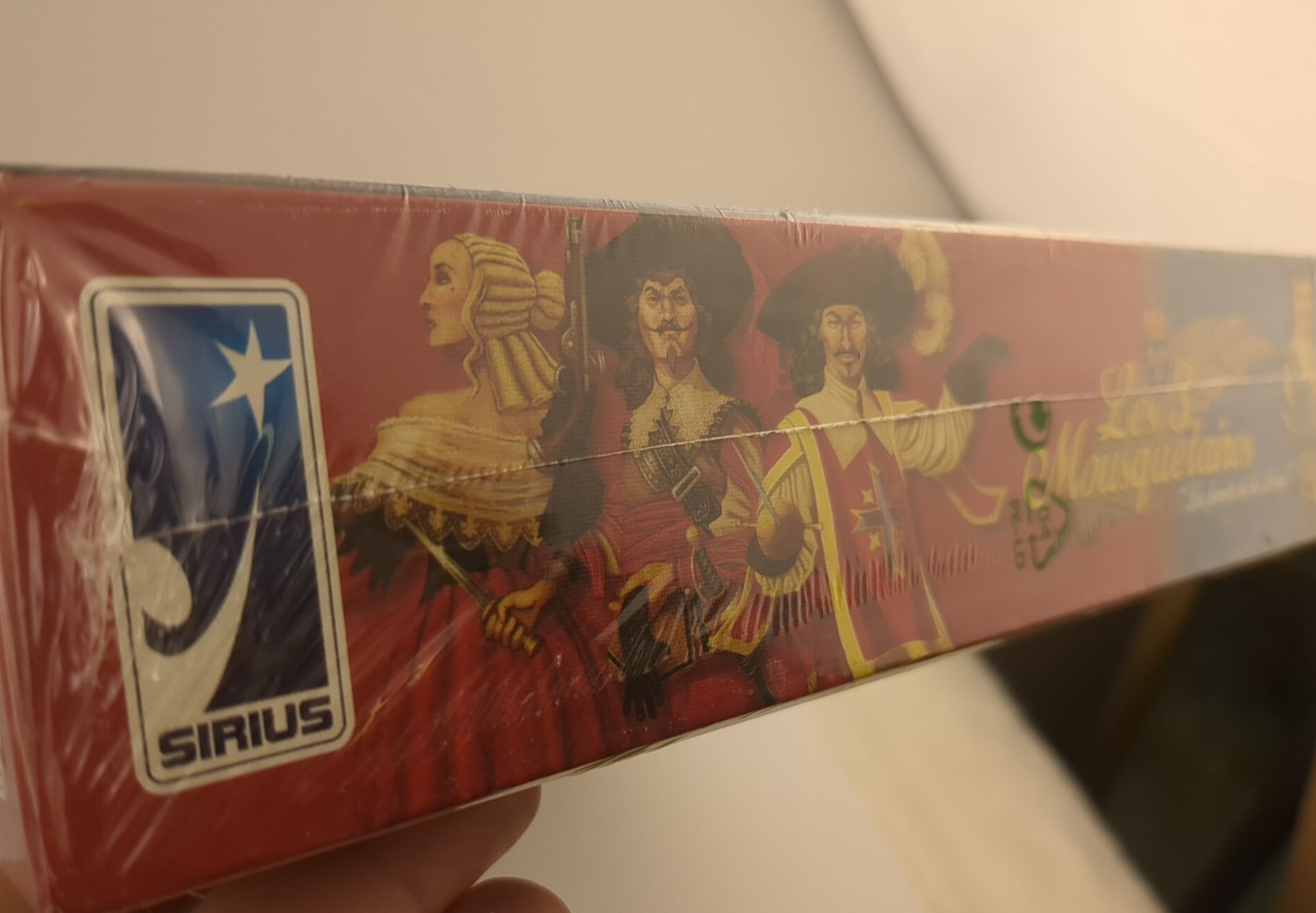 Les 3 Mousquetaires Board Game “Les ferrets de la Reine” SIRIUS Sealed NEW