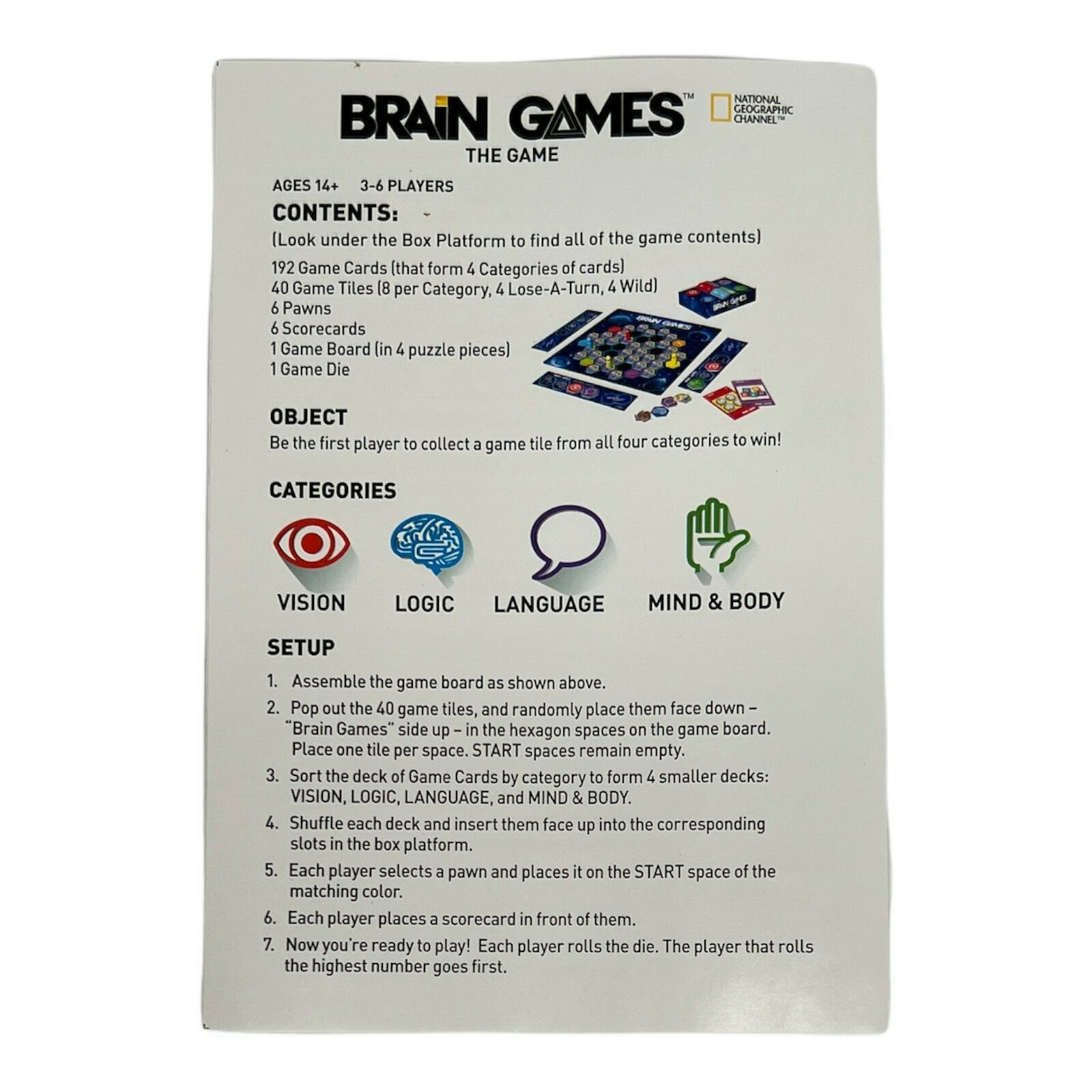 National Geographic Channel Brain Games – EUC – COMPLETE – Buffalo – 2015