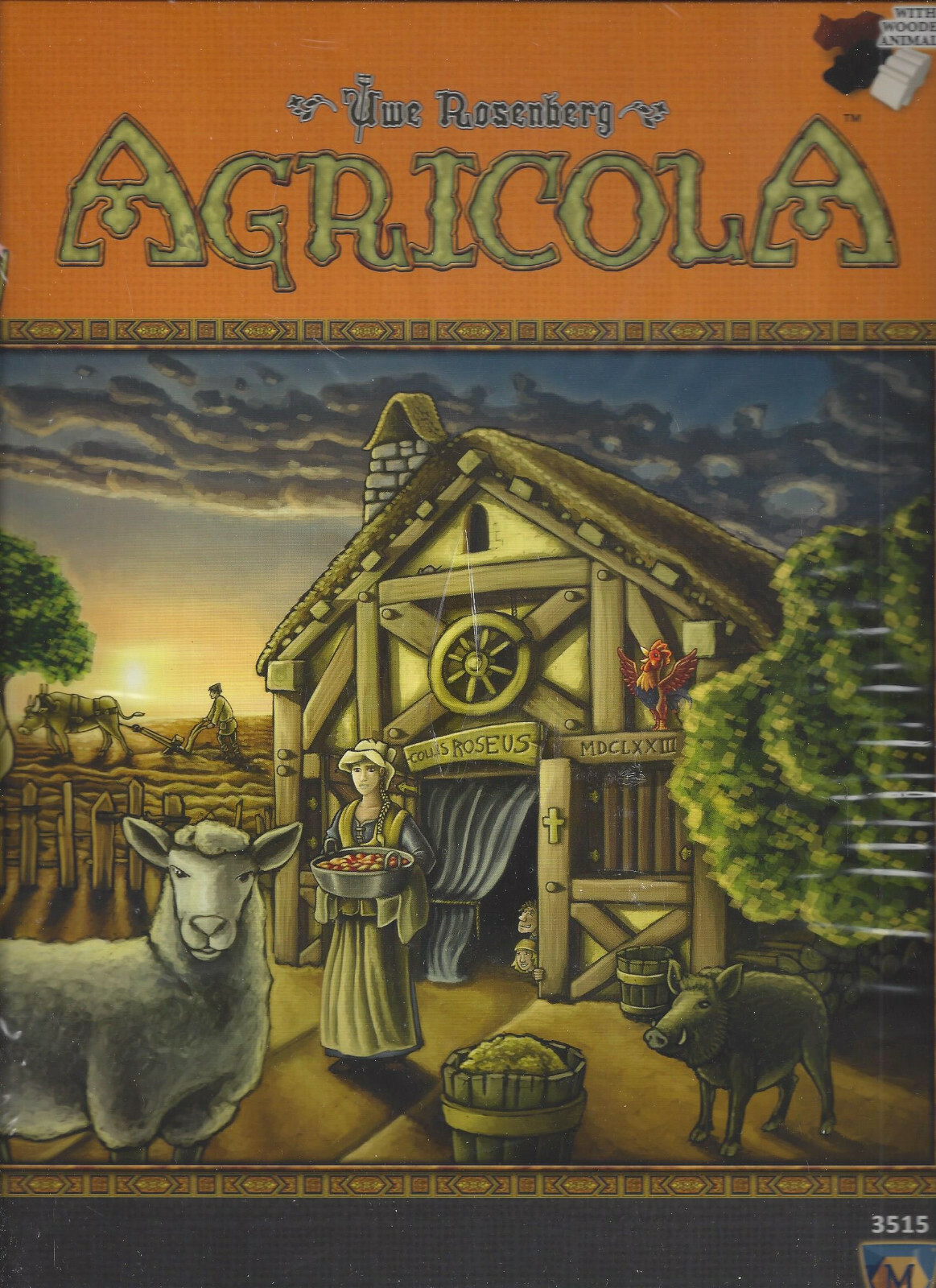 Agricola Core Game NIB Factory Sealed Mayfair 3515 NEW SEALED