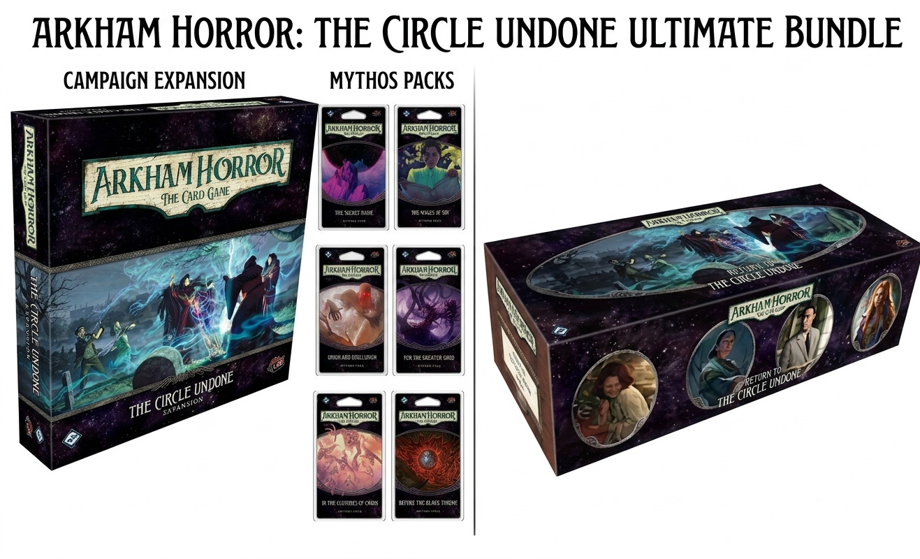 Arkham Horror LCG – The Circle Undone + Return to Circle Undone