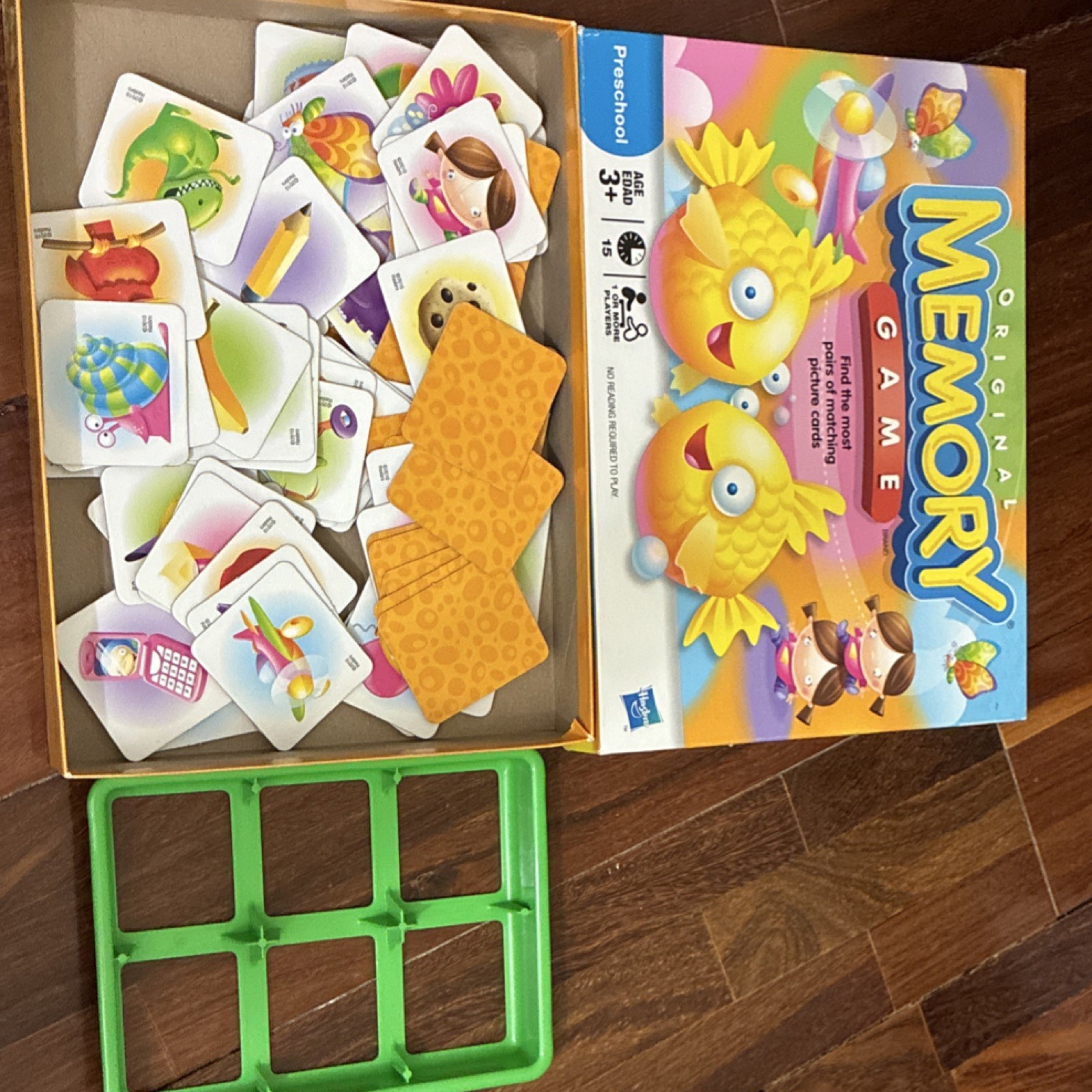 Hasbro The Original Memory Game Animals Theme No Reading Required Ages 3+ Compl…