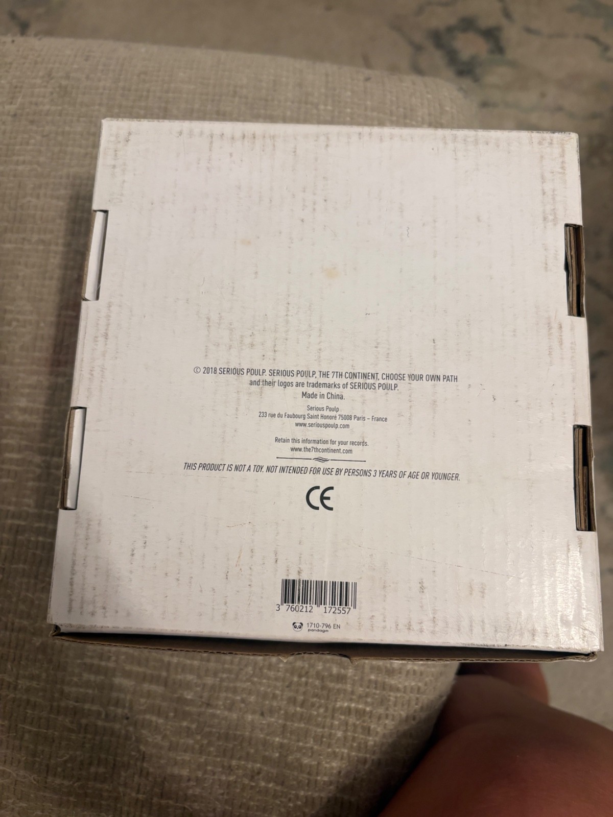 The 7th Continent Replacement Cards 2nd Edition Base Box