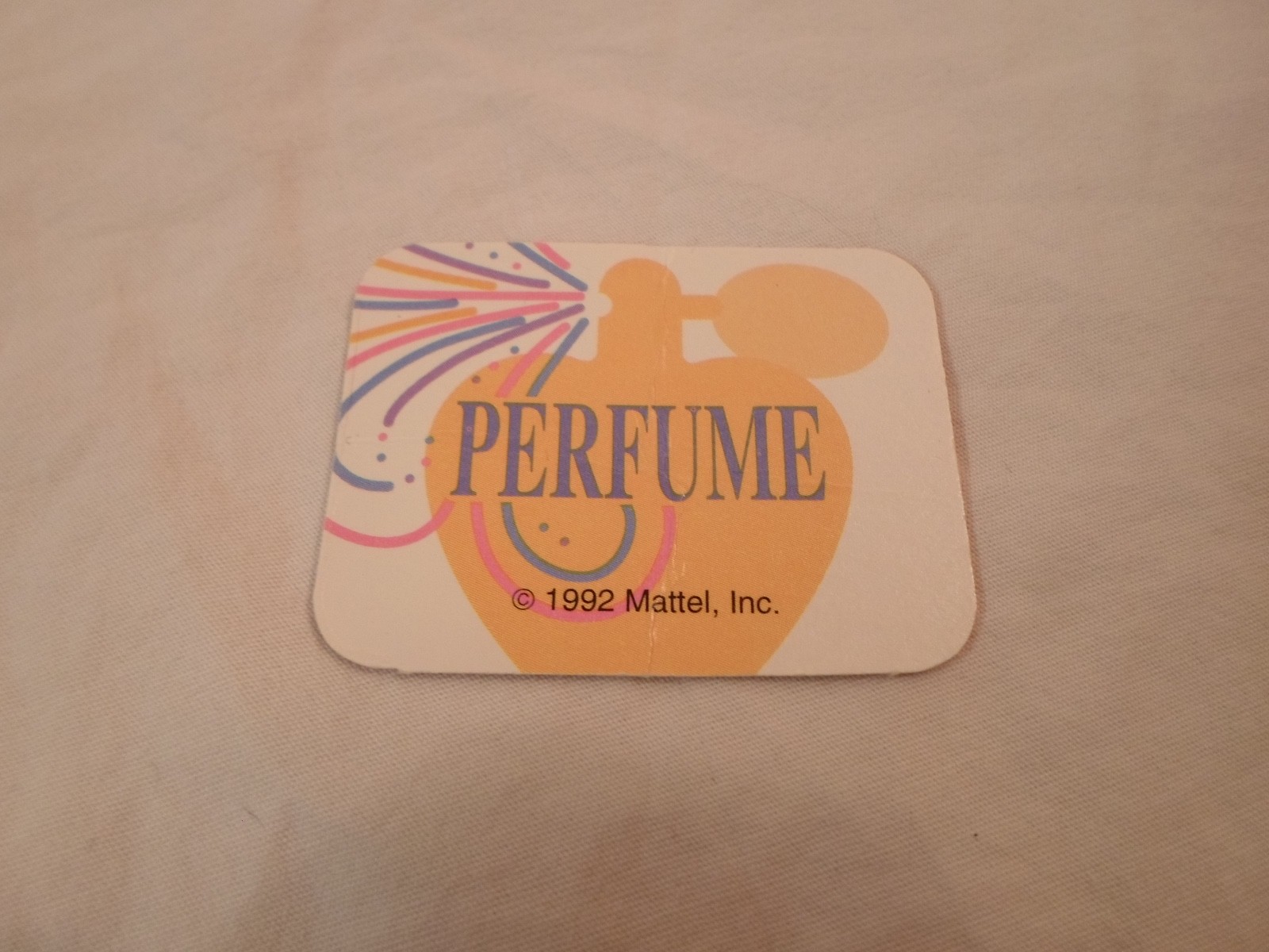*Replacement Parts Only* Barbie Dream Date Board Game 1992 **Perfume Gift Card**