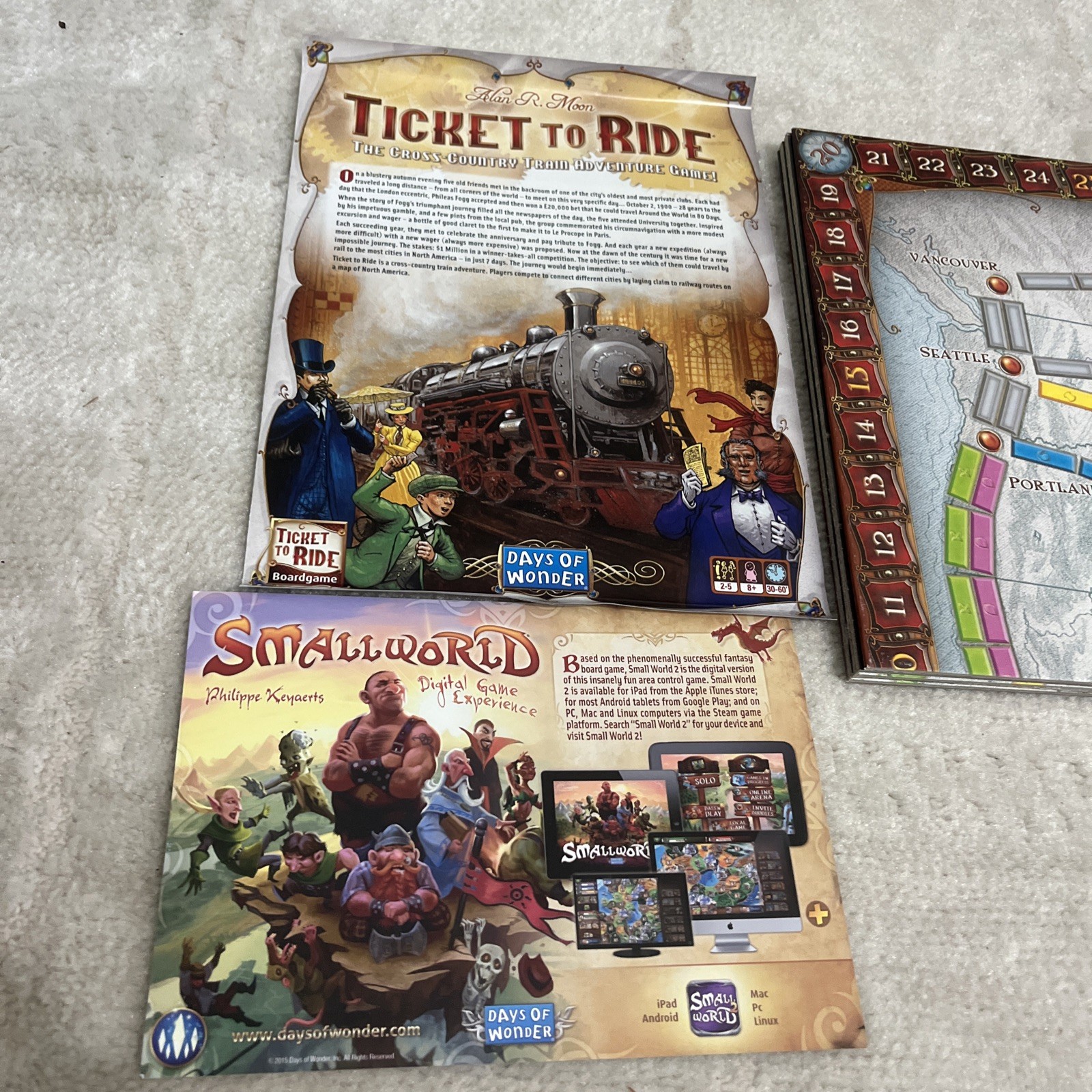 Ticket To Ride Board Game – Complete!