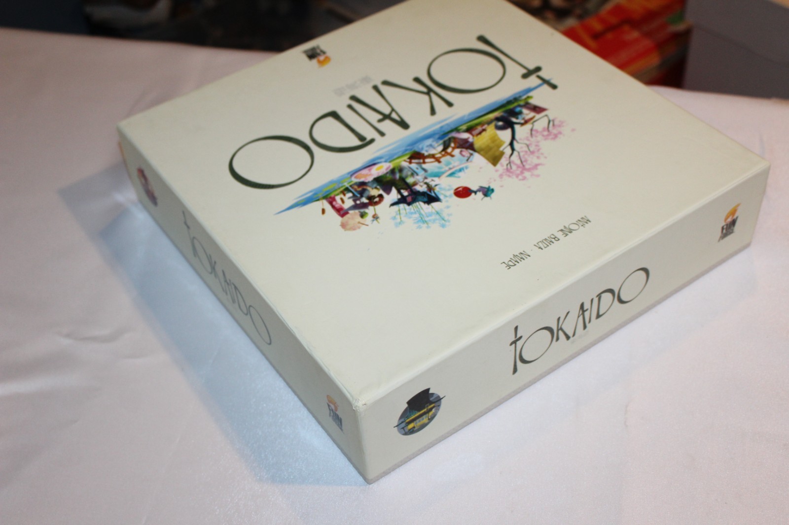 UNUSED Tokaido Board Game & Crossroads Expansion Fun Forge 2014 Antoine Bauza