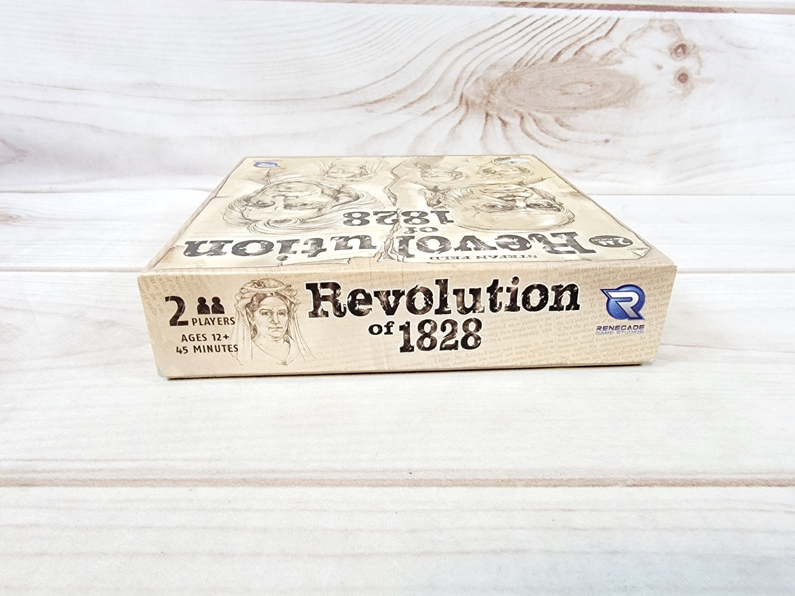 Revolution of 1828 Board Game 2 Player Game – Renegade – Complete