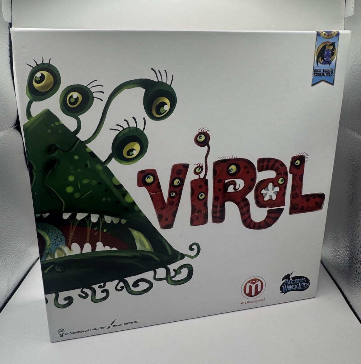 Viral Board Game Arcane Wonders Area Control Strategy Complete Gently Used