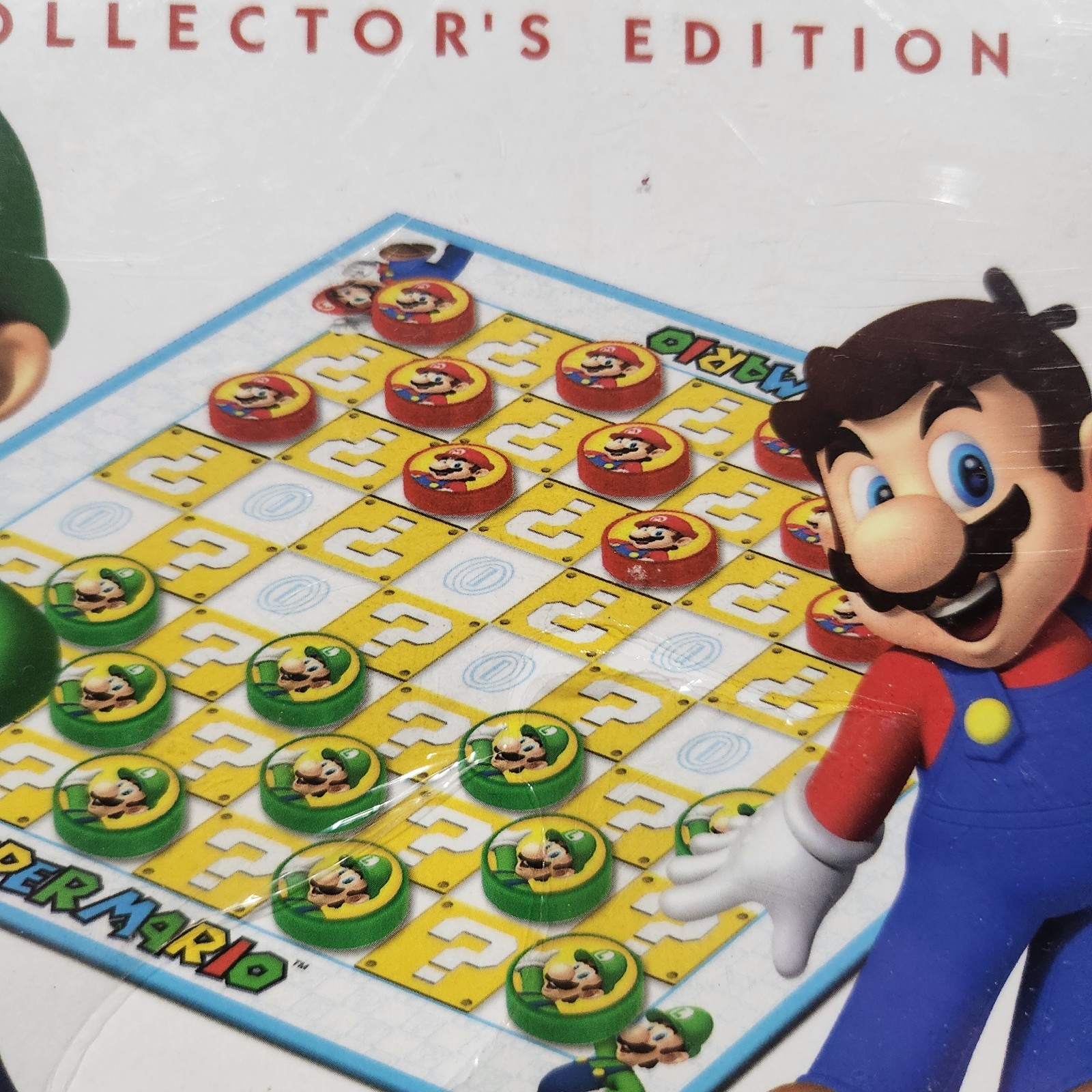 2012 Nintendo Super Mario Brothers Checkers Collector’s Edition Game NEW Sealed