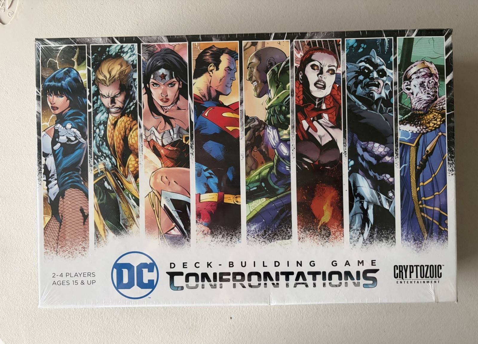 DC Deck-Building Game: Confrontations *FACTORY SEALED Comics Cryptozoic Ent