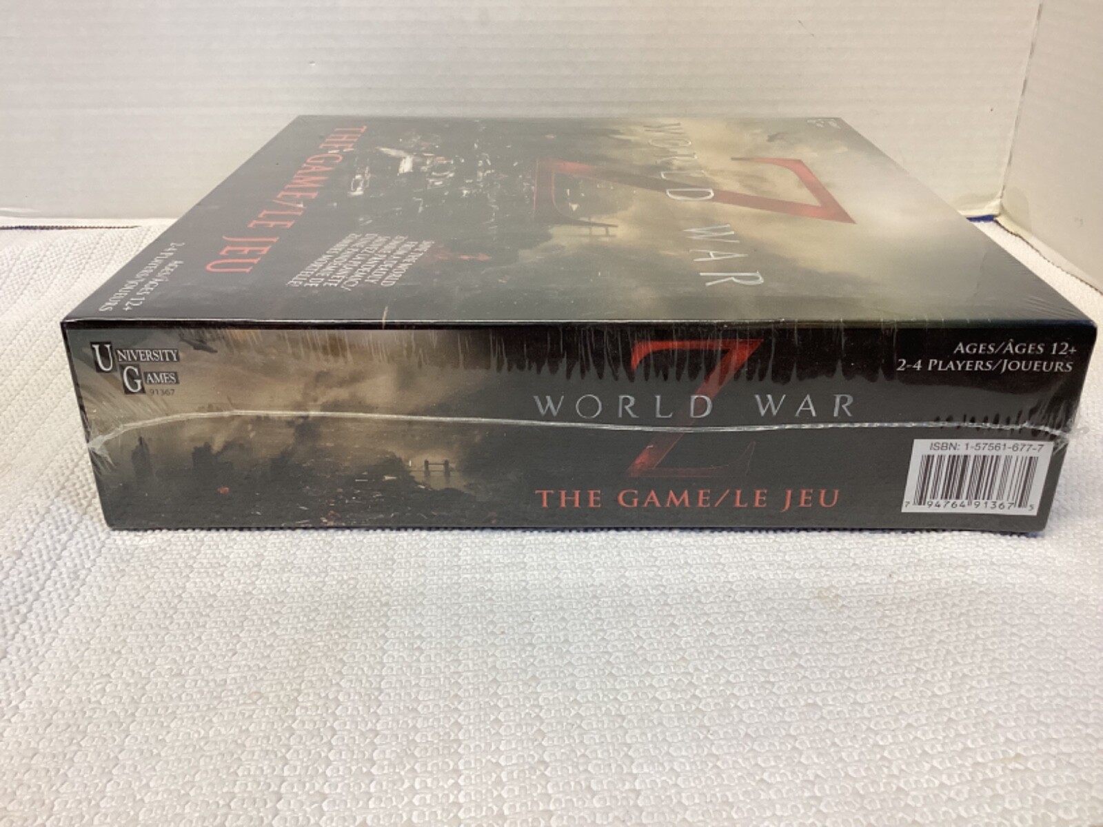 NEBW SEALED World War Z Board Game University Games 2-4 Players Ages 12 Up