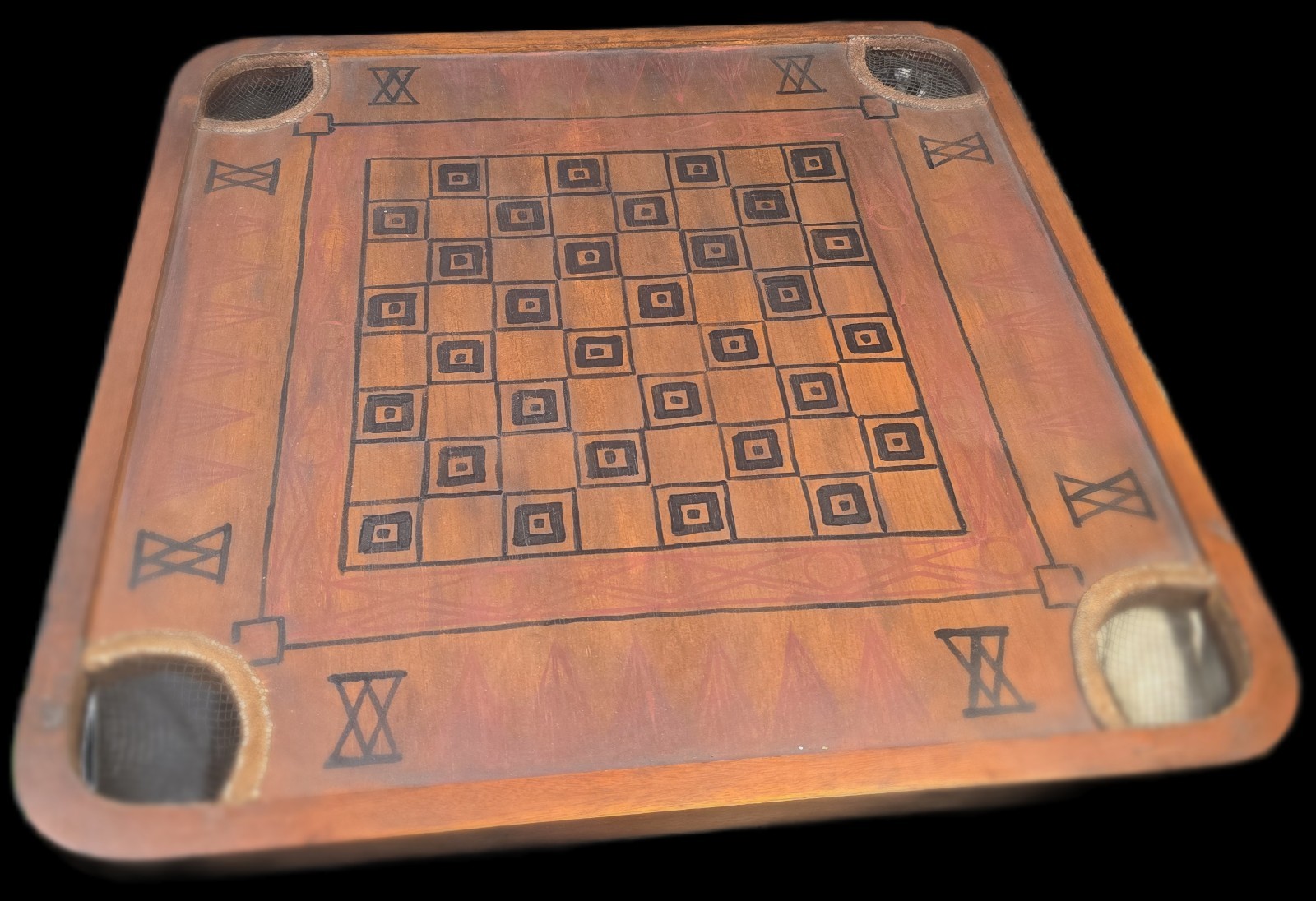 GuildMaster Carrom Game Board Large Wooden Decor Bar Barn – Brand New