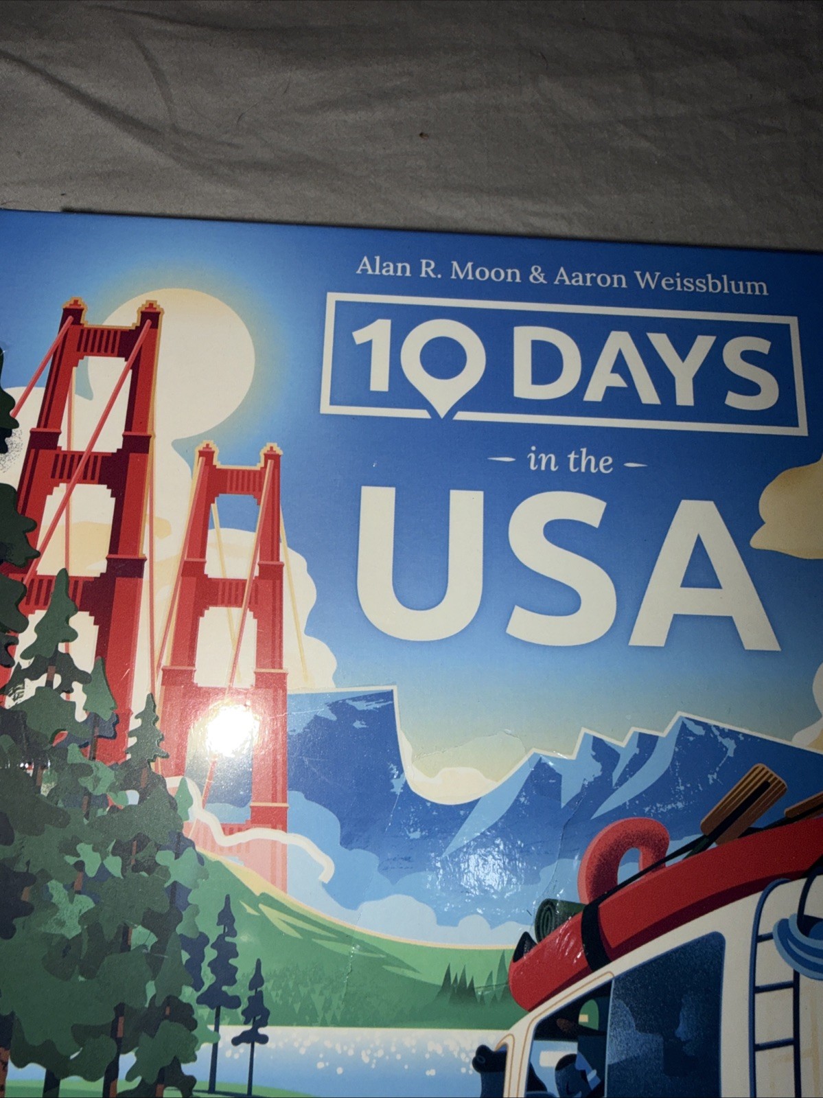 10 Days in The USA Family Road Trip Board Game – Brand New Sealed Fun