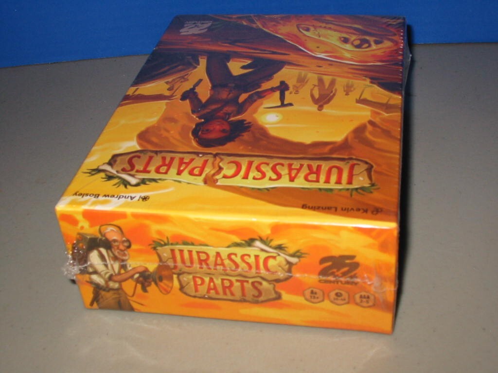 Jurassic Parts Board Game 25th Century Games 2-5 Players New Factory Sealed See