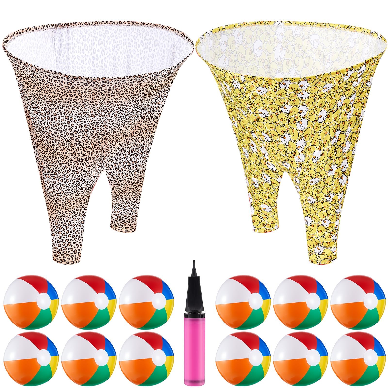 Granny Pants Yard Game with Oversized Pants Bouncy Balls and Pump, Easter Gia…