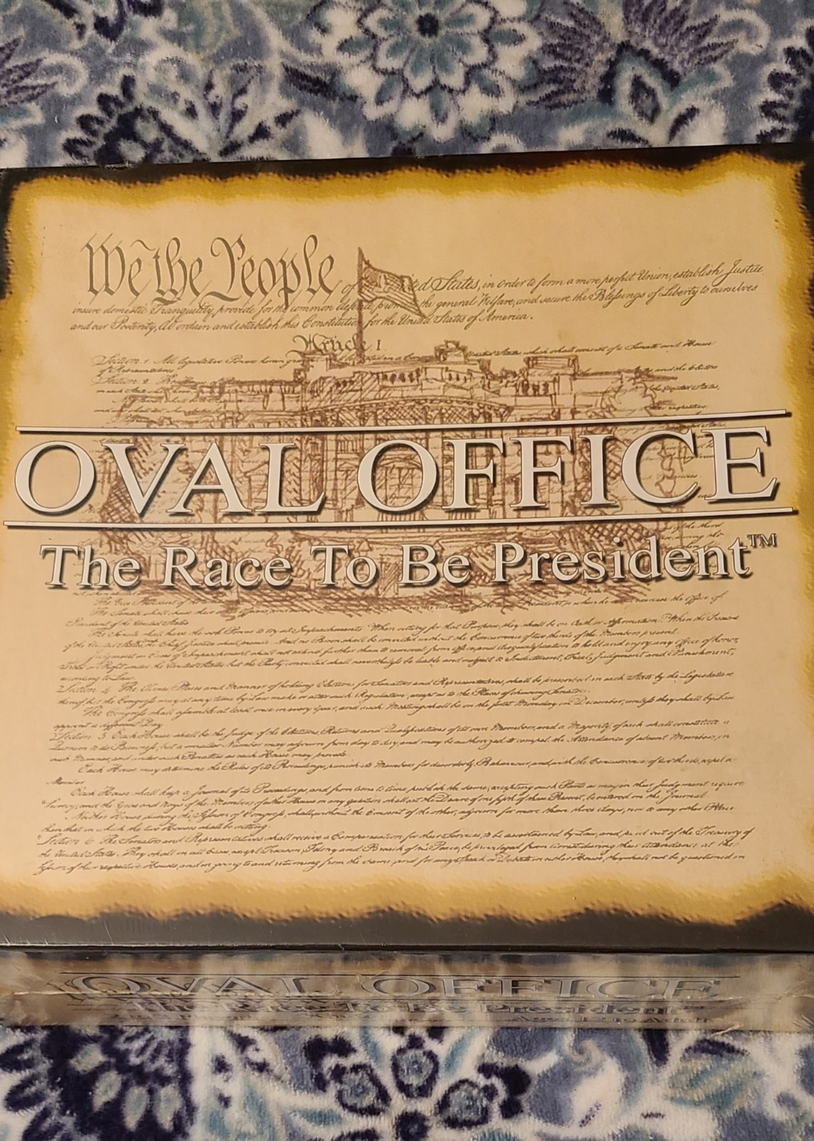 “The Race to Be President Board Game Oval Office” 2 To 8 Players New 12 To Adult
