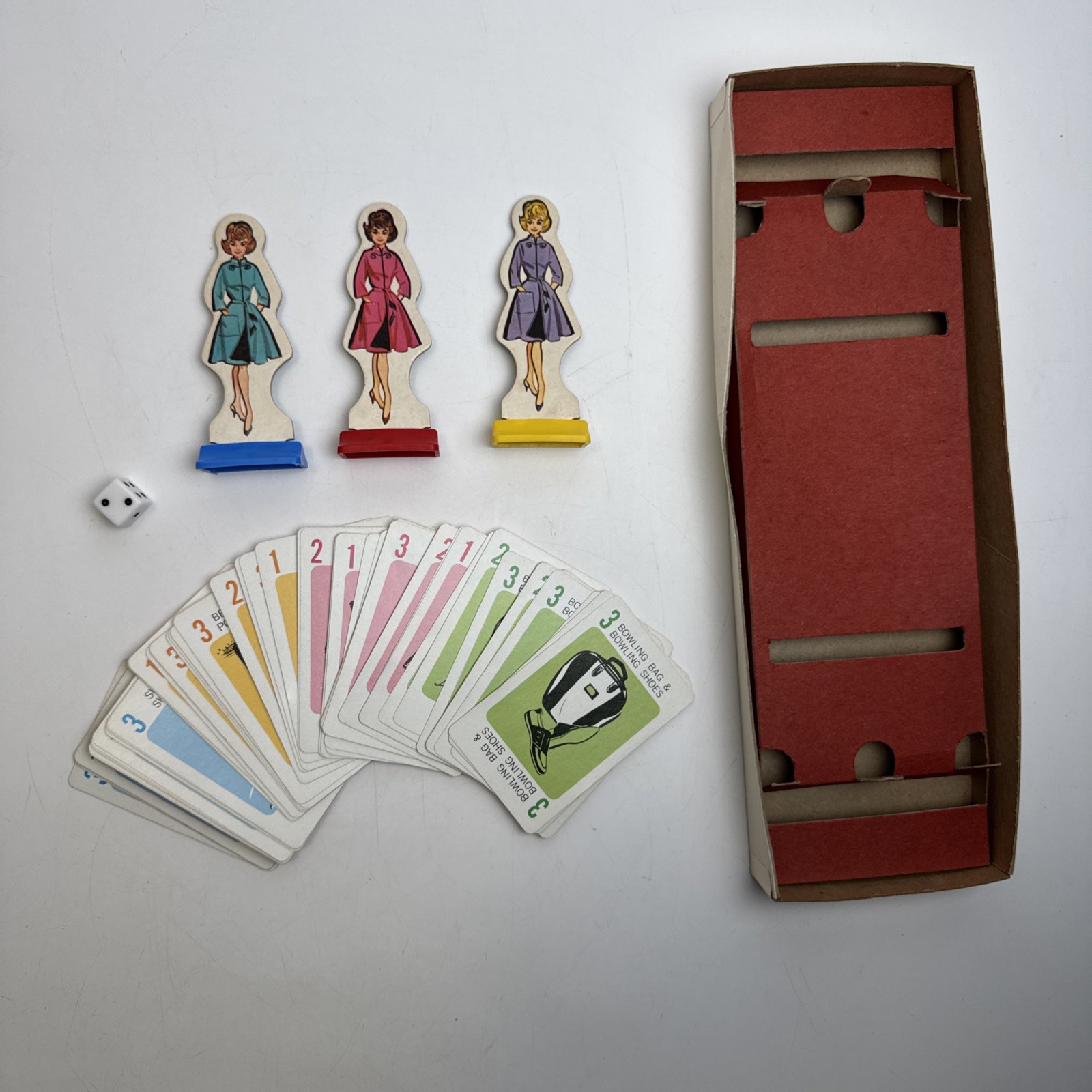 1965 Mystery Date Board Game Milton Bradley Very Good Condition Missing 1 Piece