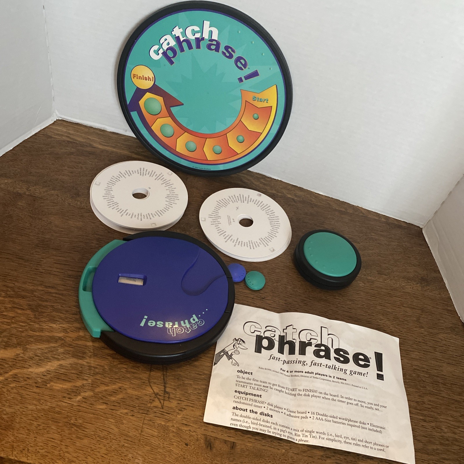 1994 Catch Phrase Board Game Complete Vtg Parker Brothers Pristine Condition