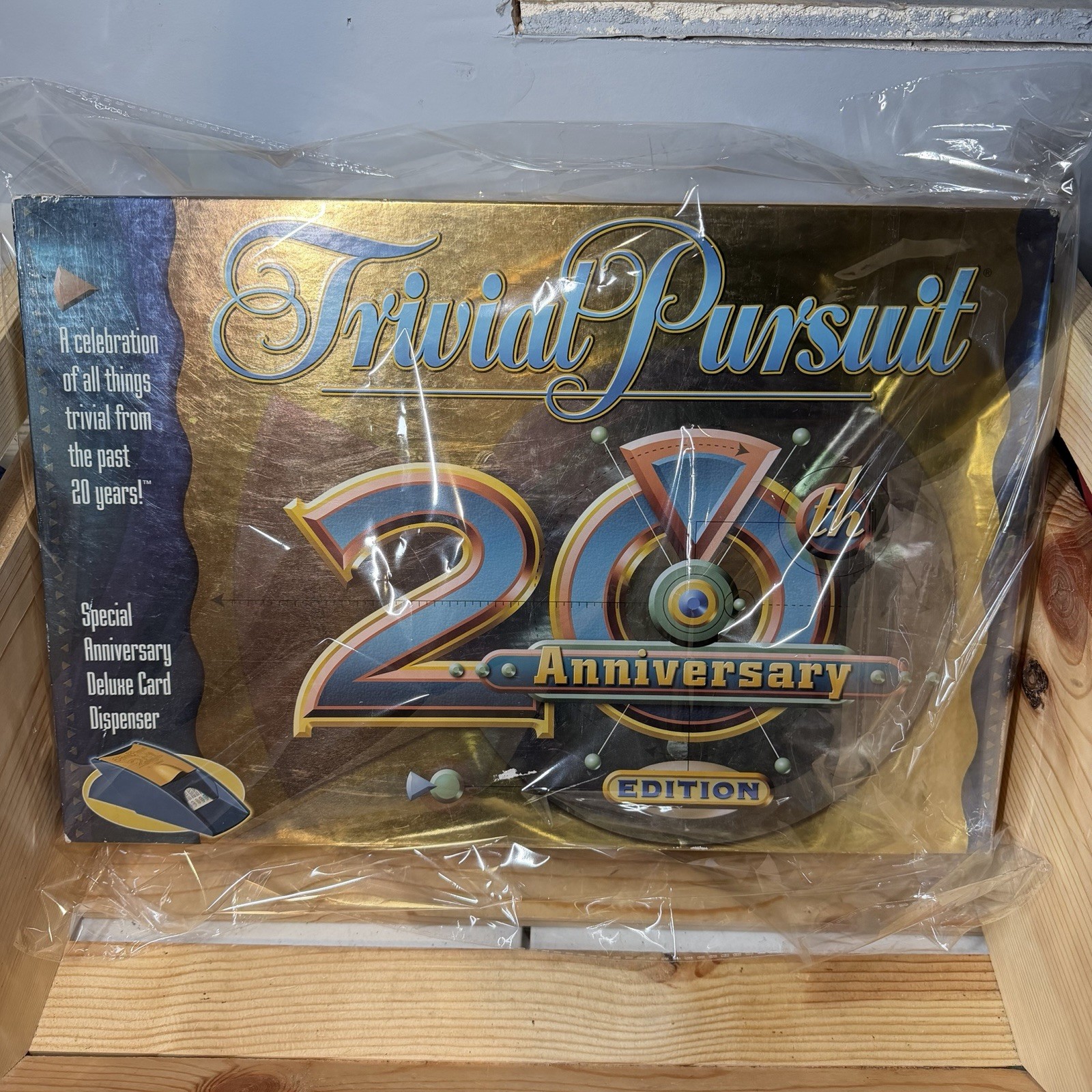 Trivial Pursuit Board Game 20th Anniversary Special Deluxe Trivia 2002 Complete