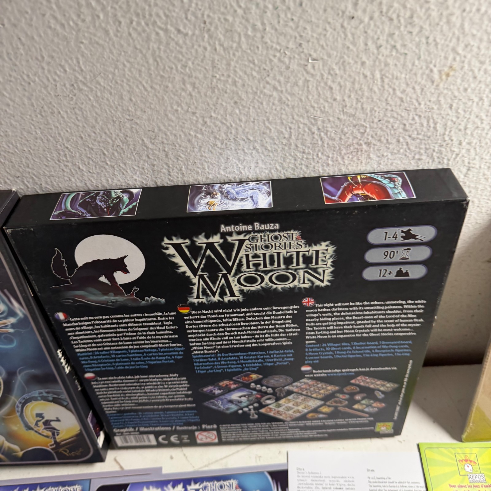 Ghost Stories: White Moon Repos Production Cooperative Board Game Expansion