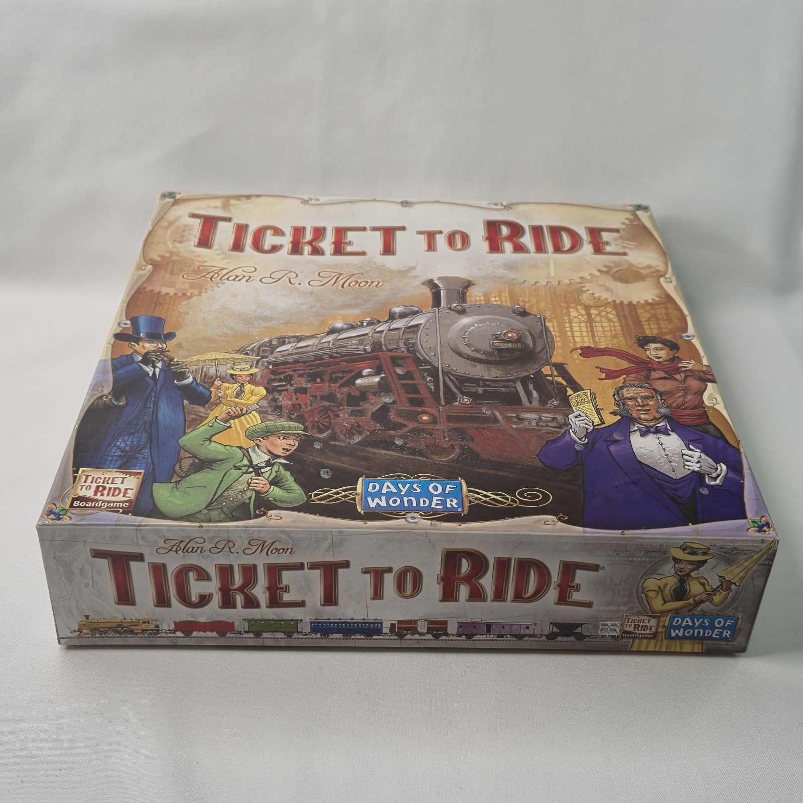 Days of Wonder Ticket To Ride by Alan R. Moon Train Adventure Board Game