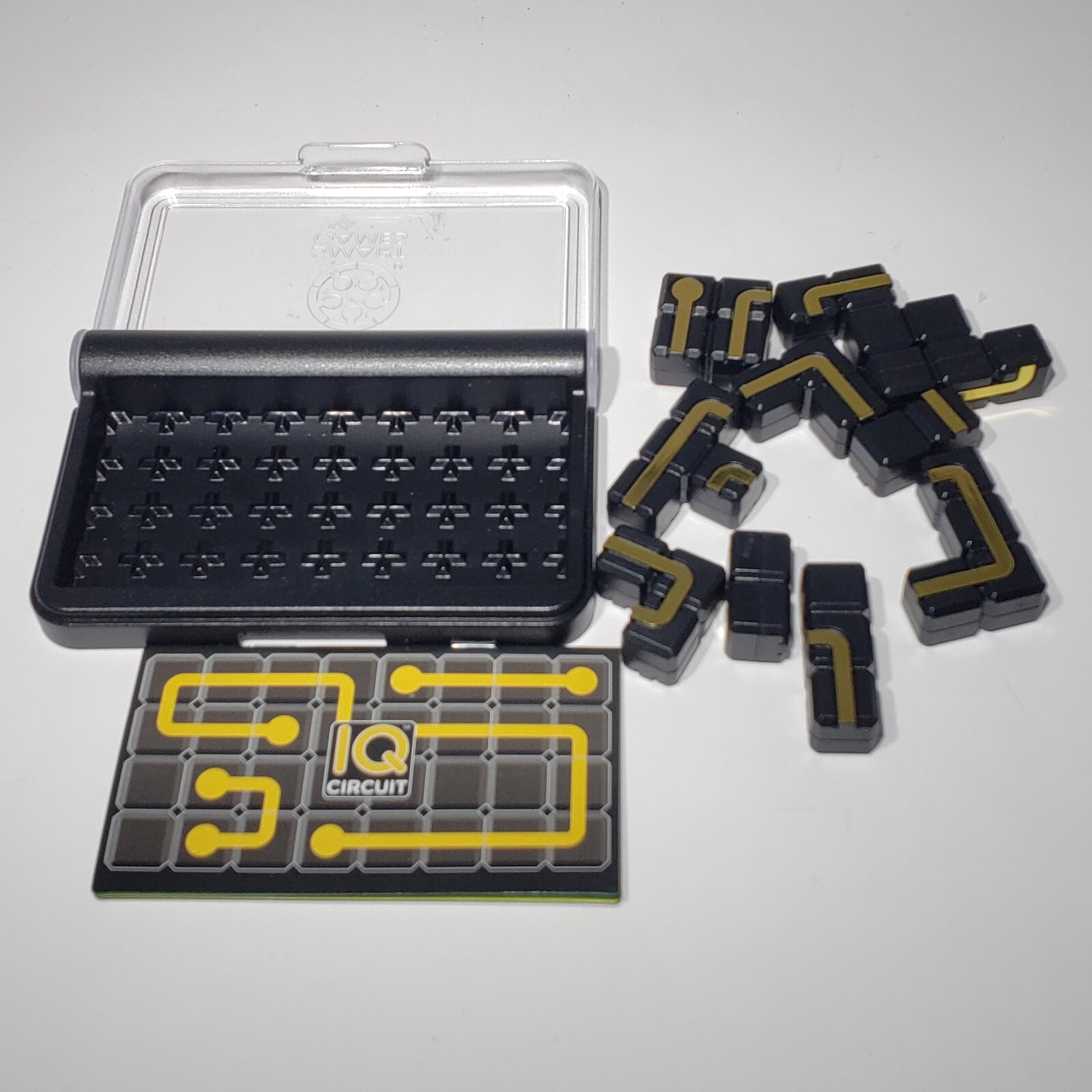 SmartGames IQ Circuit Portable Travel Game Single Player 120 Challenges Age 8+