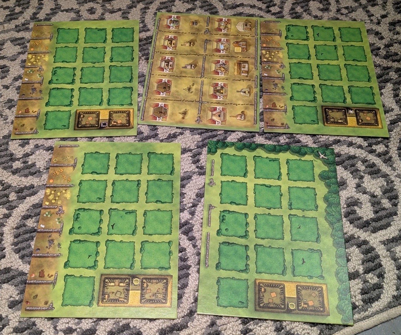 Agricola Board Game Advanced Level Open and Complete