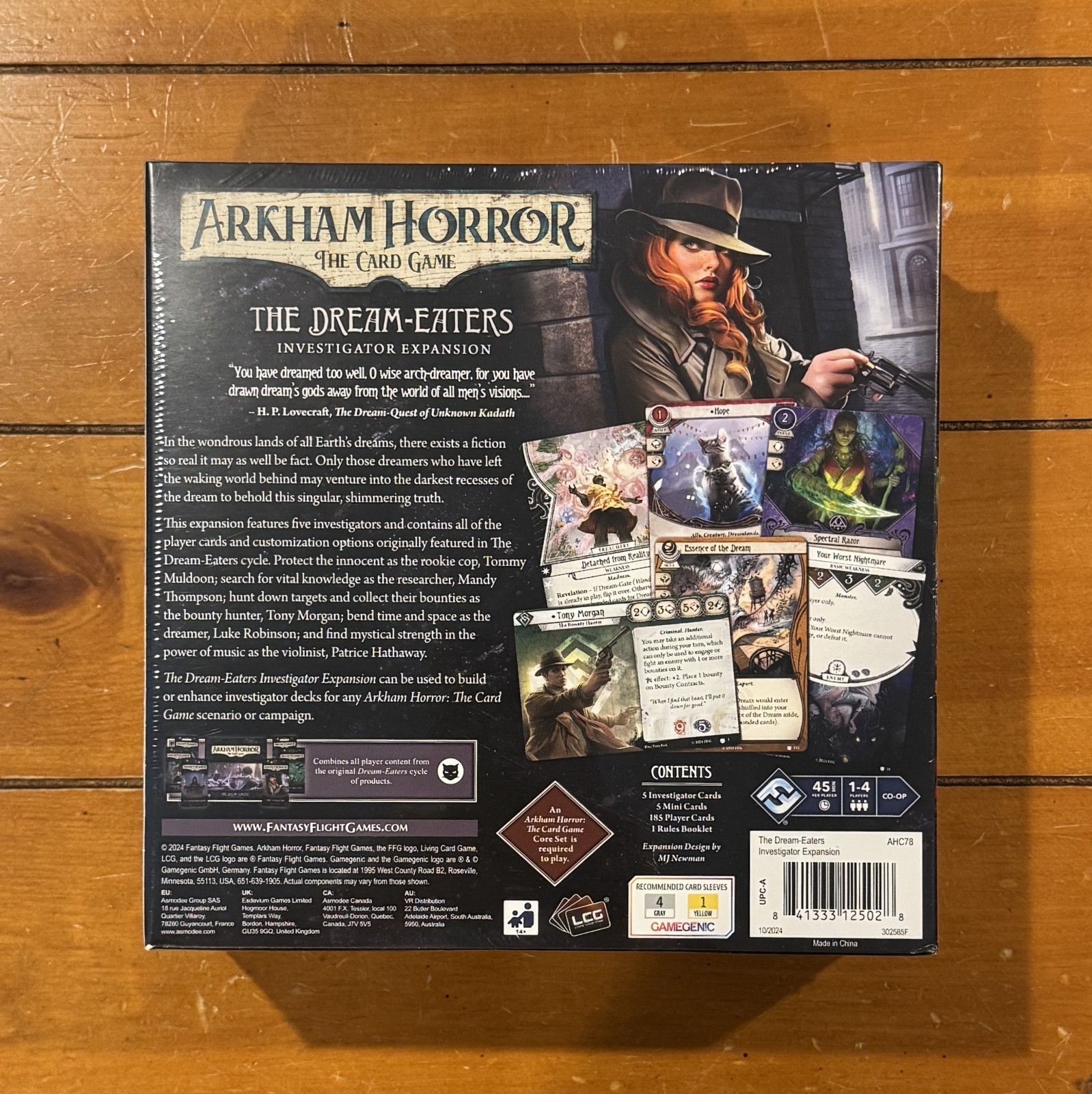 Arkham Horror LCG – Dream Eaters Investigator Expansion NEW