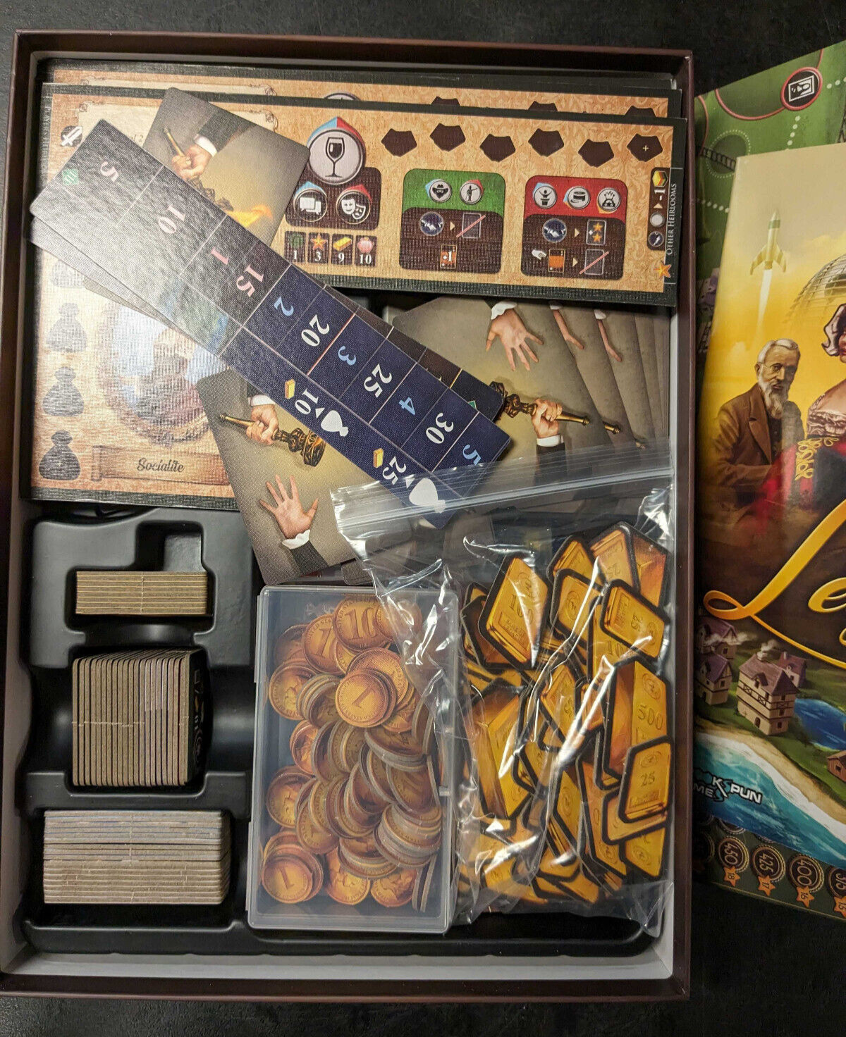 Legacies Standard Edition Economic Board Game by Brookspun Games (Used)
