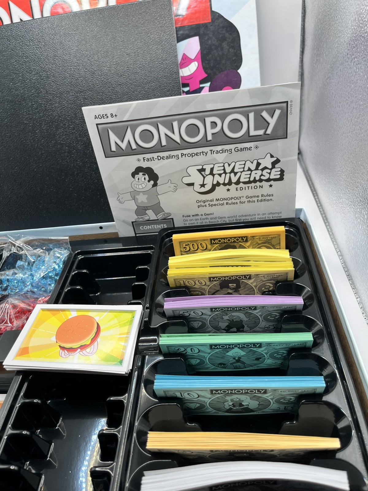 Monopoly: Steven Universe Edition Cartoon Network Board Game COMPLETE