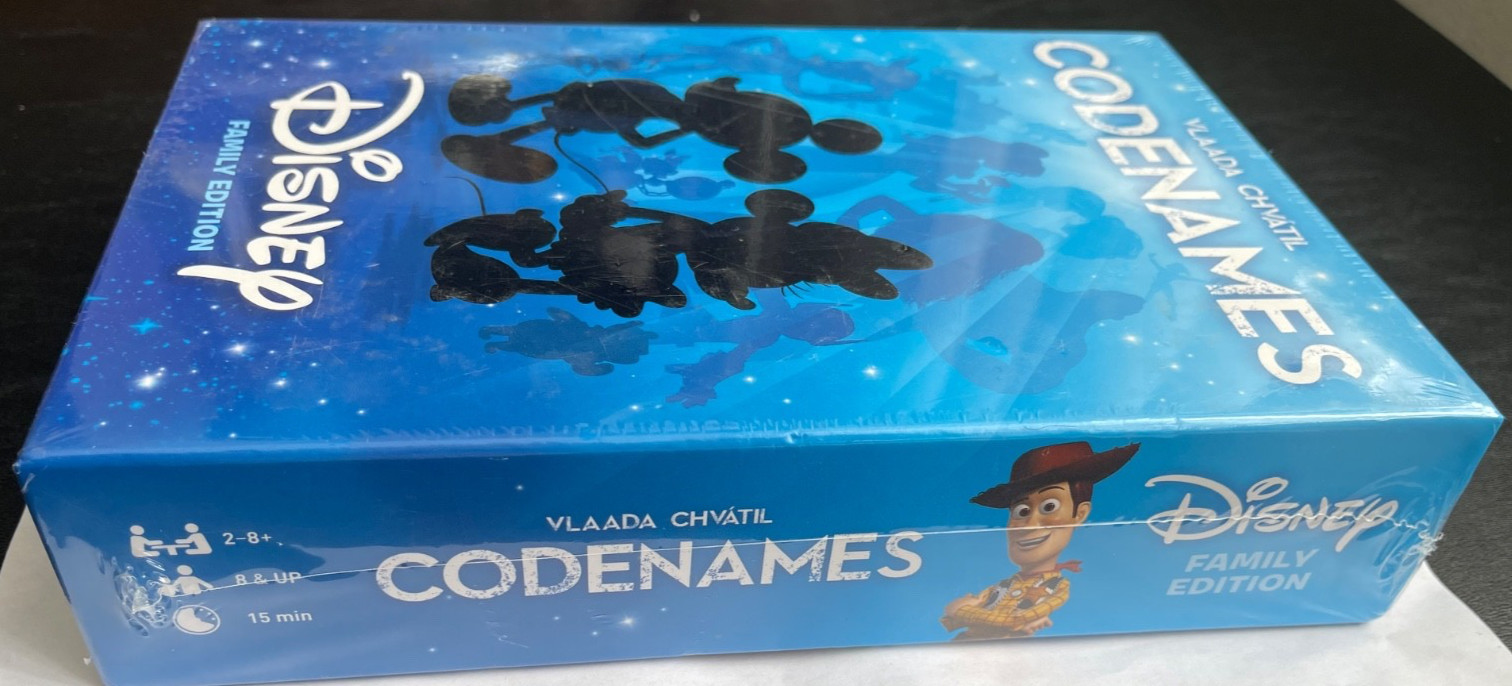 Codenames Disney Family Edition Board Game Vlaada Chvatil For All Ages SEALED