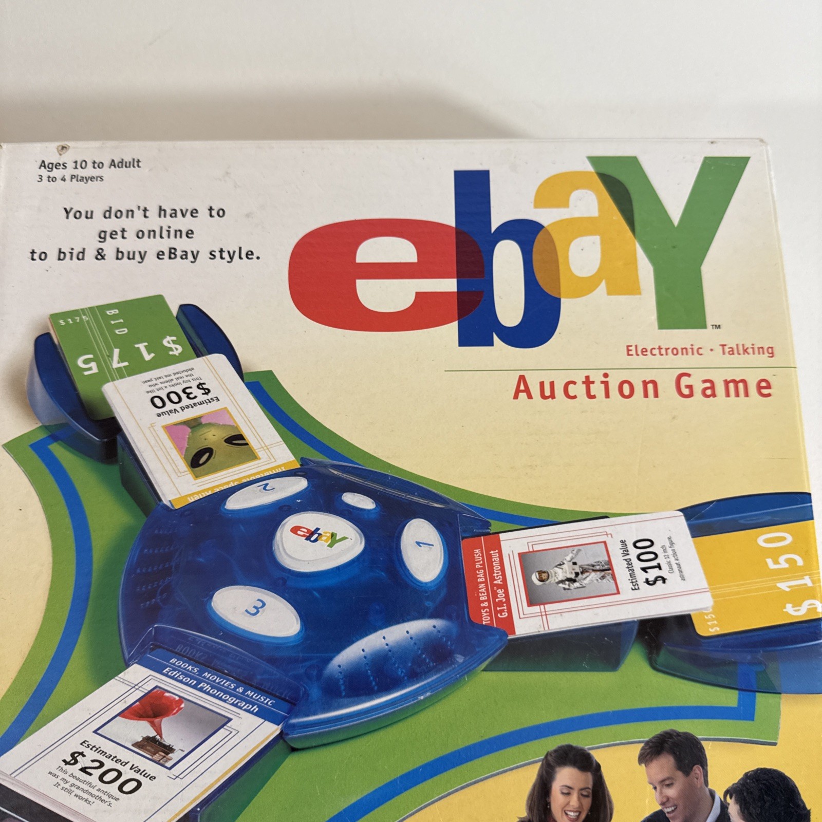 eBay Auction Electronic Talking Board Game Hasbro 2001 Complete New