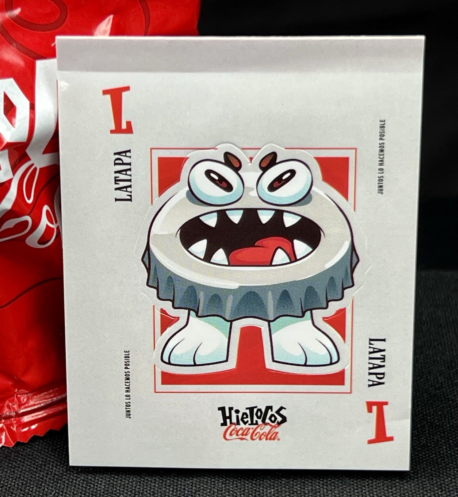 Hielocos Coca-Cola Crazy Bones New Set Latapa In This Pack, Color Change Read