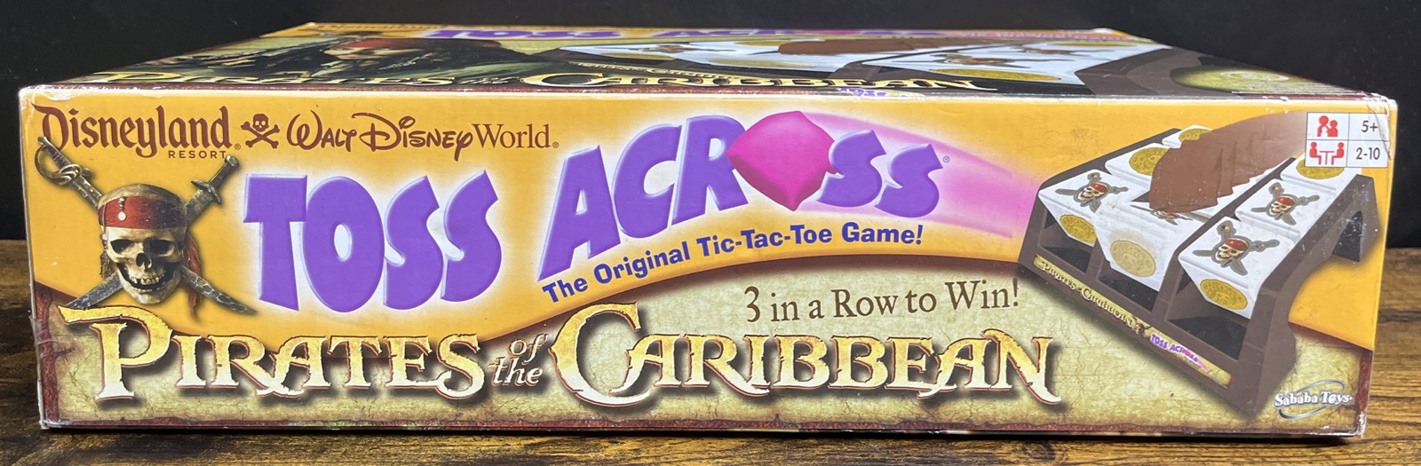 Pirates of the Caribbean Toss Across Disneyland Resort 2007 Sababa Toys Rare NIB