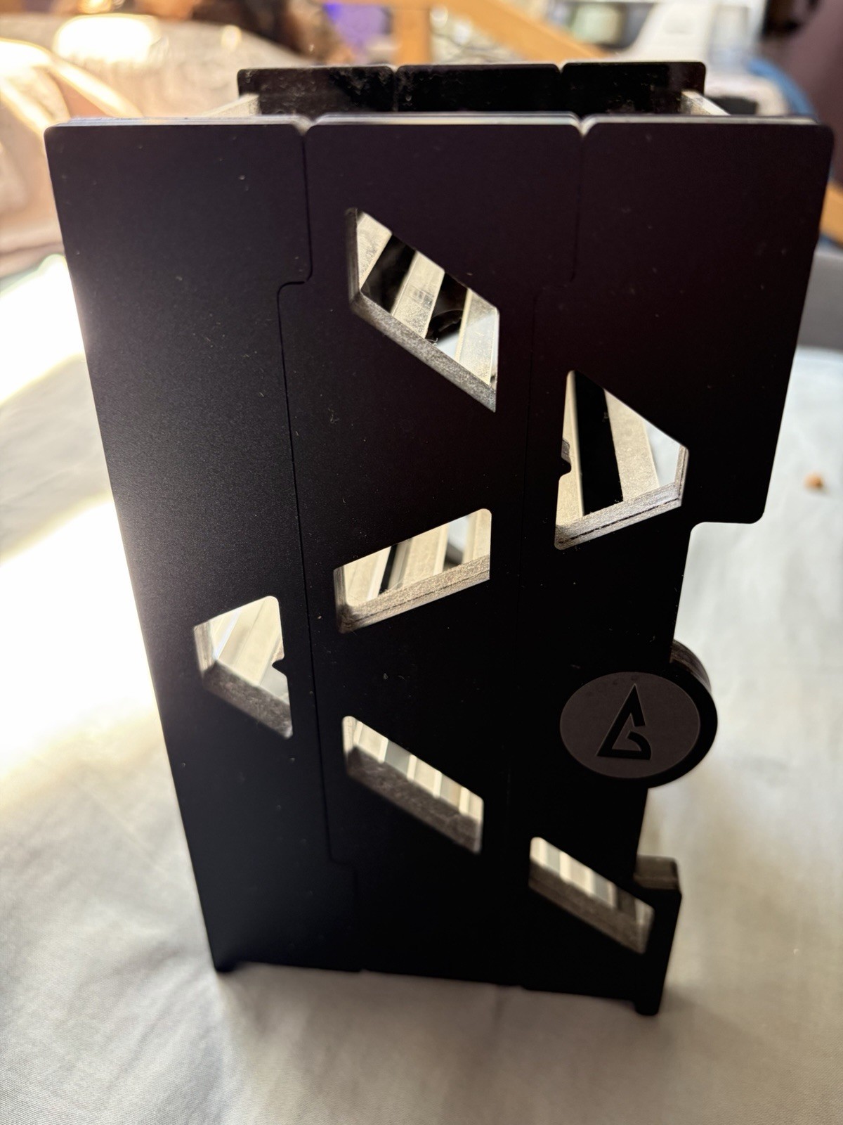 GALAXY Hard Plastic Dice Tumbler. Breaks down into three individual parts.