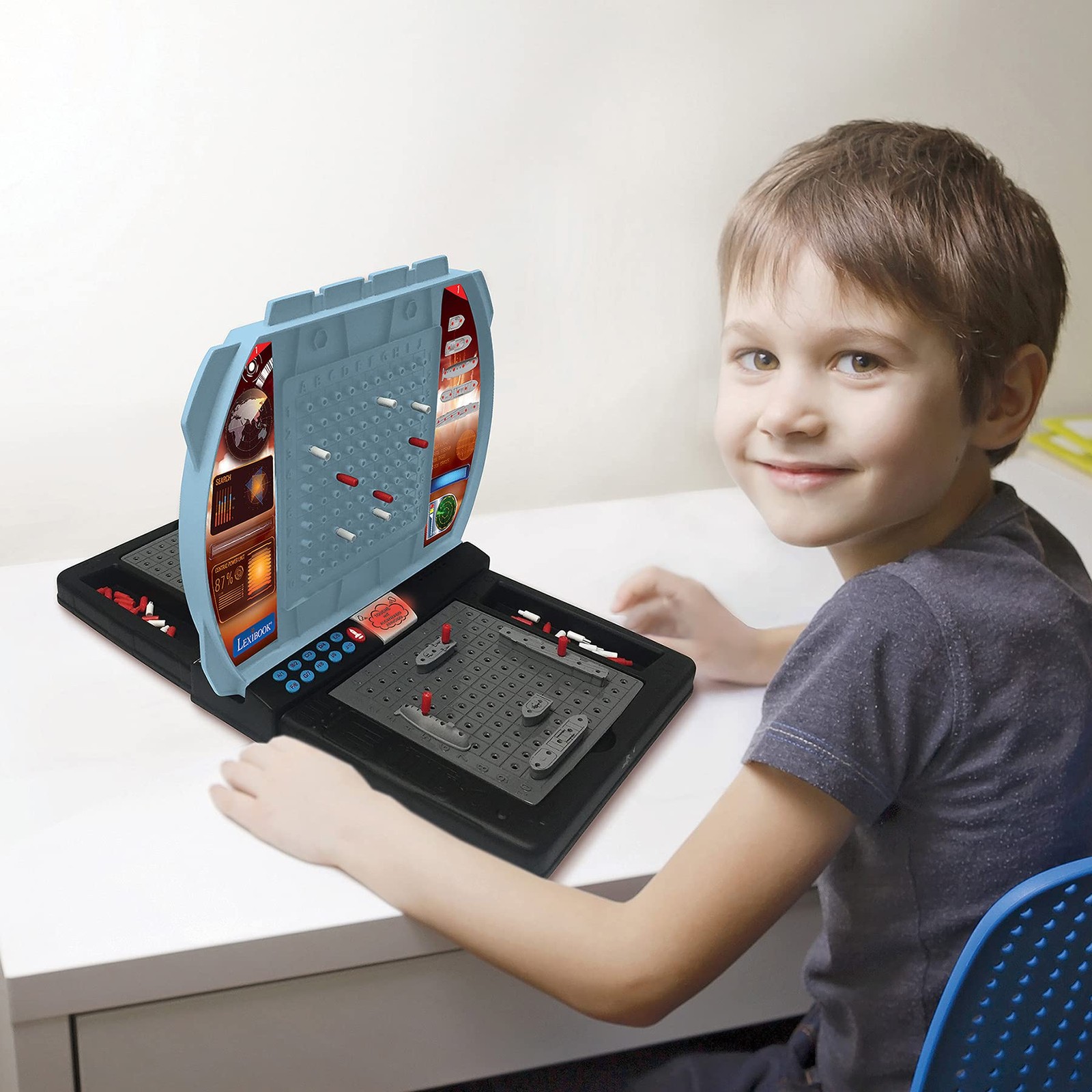 Talking Sea Battle (French, English, Spanish, Portuguese), Electronic Board G…