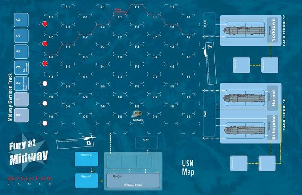 Revolution Wargames Fury At Midway New In Zip Fast Shipping