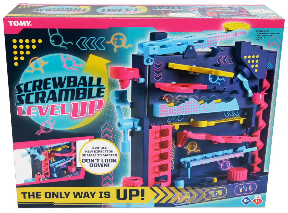 Screwball Scramble Level Up Kids Board Game – Toddler Ages 5 Years and Up