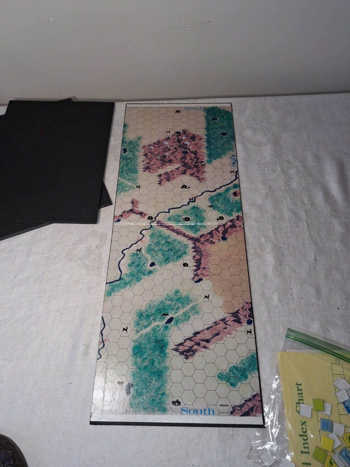 Vintage Outdoor Survival Board Game No Box Avalon Hill