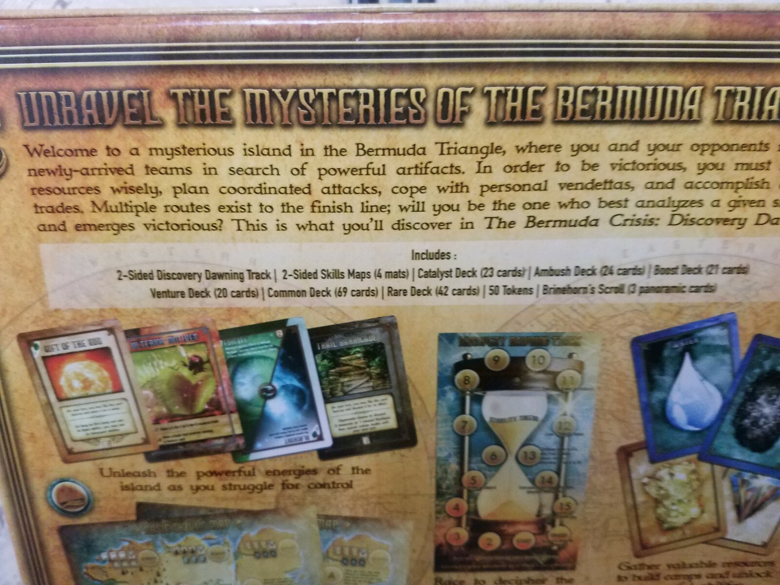The Bermuda Crisis Discovery Dawning Lysander Games Boardgame COMPLETE