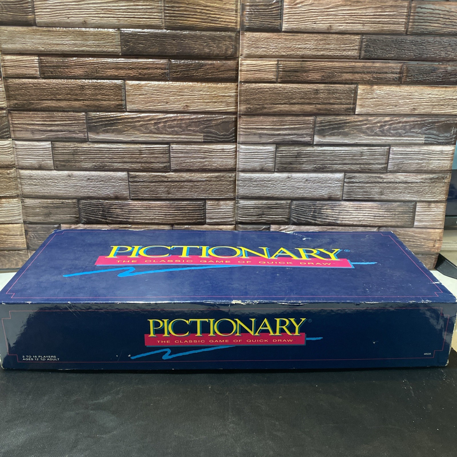 Vintage 1993 Milton Bradley Pictionary Board Game 90s – Complete in great shape!